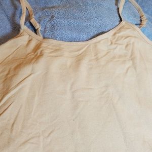 Khaki cami tank- with Bundle only